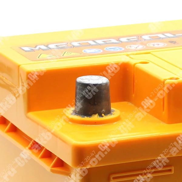 Аккумулятор автомобильный 12В 62Ач Медведь Са/Са прямой полярности