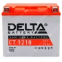 Аккумулятор мотоциклетный 12В 20Ач Delta CT AGM  прямой полярности YTX20-BS