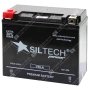 Аккумулятор мотоциклетный 12В 20Ач SILTECH AGM прямой полярности YTХ20-BS