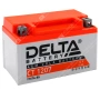Аккумулятор мотоциклетный 12В 7Ач Delta CT AGM  прямой полярности YTX7A-BS