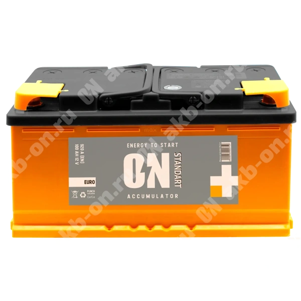 Аккумулятор автомобильный 12В 100Ач ON Standart обратной полярности  