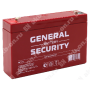 Аккумулятор 6В 7,2Ач General Sequrity KL AGM