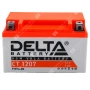 Аккумулятор мотоциклетный 12В 7Ач Delta CT AGM  прямой полярности YTX7A-BS