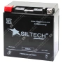 Аккумулятор мотоциклетный 12В 16Ач SILTECH AGM прямой полярности YTX16-BS