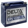 Аккумулятор мотоциклетный 12В 20Ач Delta EPS GEL обратной полярности YTX20L-BS
