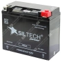 Аккумулятор мотоциклетный 12В 20Ач SILTECH AGM обратной полярности YTХ20L-BS