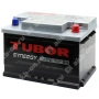 Аккумулятор автомобильный 12В 60Ач TUBOR SYNERGY обратной полярности низ.