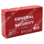 Аккумулятор 6В 7,2Ач General Sequrity KL AGM