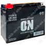 Аккумулятор мотоциклетный 12В 20Ач ON AGM прямой полярности YTX20-BS