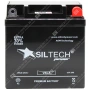 Аккумулятор мотоциклетный 12В 5Ач SILTECH AGM обратной полярности 12N5L-BS