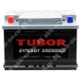 Аккумулятор автомобильный 12В 76Ач TUBOR SYNERGY прямой полярности