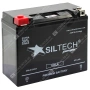 Аккумулятор мотоциклетный 12В 20Ач SILTECH AGM прямой полярности YTХ20-BS