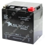 Аккумулятор мотоциклетный 12В 30Ач SILTECH AGM обратной полярности YTX30L-BS