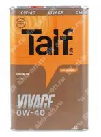 Масло моторное TAIF VIVACE 0W-40 SN/CF A3/B4 синтетическое 4 л