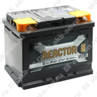 Аккумулятор автомобильный 12В 62Ач Реактор прямой полярности