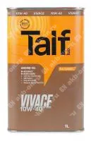 Масло моторное TAIF VIVACE 10W-40 SN/CF A3/B4 полусинтетическое 1 л