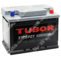 Аккумулятор автомобильный 12В 65Ач TUBOR SYNERGY обратной полярности 