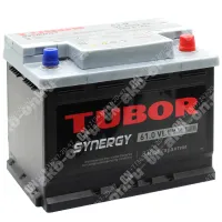 Аккумулятор автомобильный 12В 61Ач TUBOR SYNERGY обратной полярности 