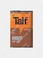 Масло моторное TAIF VIVACE 5W-40 SN/CF A3/B4 синтетическое 20 л