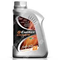 5w30 Масло моторное G-Energy Synthetic Active 1л/0,854кг канистра