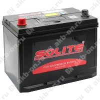 Аккумулятор автомобильный 12В 85Ач Solite Asia 95D26R прямой полярности