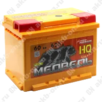 Аккумулятор автомобильный 12В 60Ач Медведь Са/Са обратной полярности 