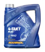 Масло моторное 10W40 Mannol 4-ТАКТ Plus 4л канистра