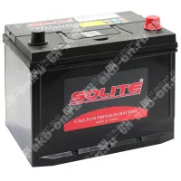 Аккумулятор автомобильный 12В 65Ач Solite Asia 75D23L обратной полярности
