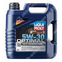 Масло моторное LIQUI MOLY Optimal New 5W-30 SN C2/C3 синтетическое 4 л