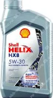 Масло моторное Shell Helix HX8 5W-30 SL/CF A3/B3/B4 синтетическое 1 л