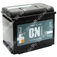Аккумулятор автомобильный 12В 60Ач ON Standart прямой полярности