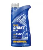 Масло моторное 10W40 Mannol 4-ТАКТ Plus 1л канистра