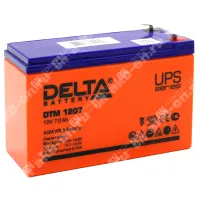 Аккумулятор 12В 7Ач Delta DTM AGM