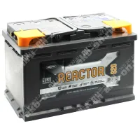 Аккумулятор автомобильный 12В 75Ач Реактор обратной полярности 