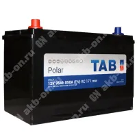 Аккумуляторная батарея 6СТ - 95 Ач TAB Polar Asia  VL выс.