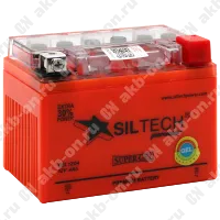 Аккумулятор мотоциклетный 12В 4 SILTECH GEL обратной полярности YTX4L-BS