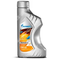 5w40 Масло моторное Gazpromneft Premium C3 1л/0,852кг канистра