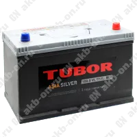 Аккумулятор автомобильный 12В 100Ач TUBOR Siver Asia 105D31L обратной полярности